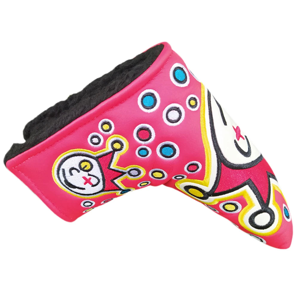 Durable PU Golf Club Head Covers with Sticker Closure Anti-Collision Protection Universal Outdoor Accessories