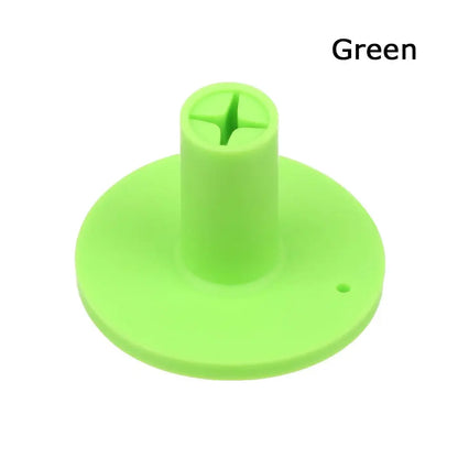 Golf Rubber Tees Holder with Plastic Golf Tees Set Golf Practice Training Driving Putting Chipping Range for Golf Mats and Nets