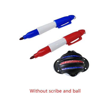 1 Pcs Golf Ball Liner Marker Pen Black Red Blue Green 4 Colours Plastic Waterproof Putter Line Pen Golf Training Accessories