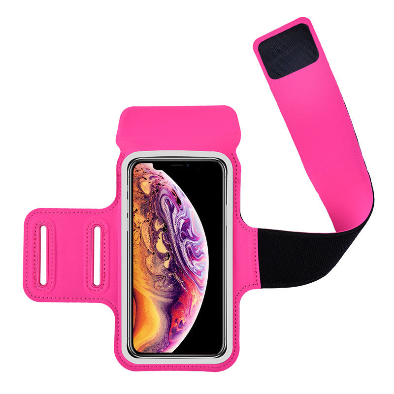 HAISSKY Original Zipper Bag Running Sport Armbands For iPhone 16 15 14 13 12 11 Pro Max Workout Arm Band Phone Pouch For Xiaomi